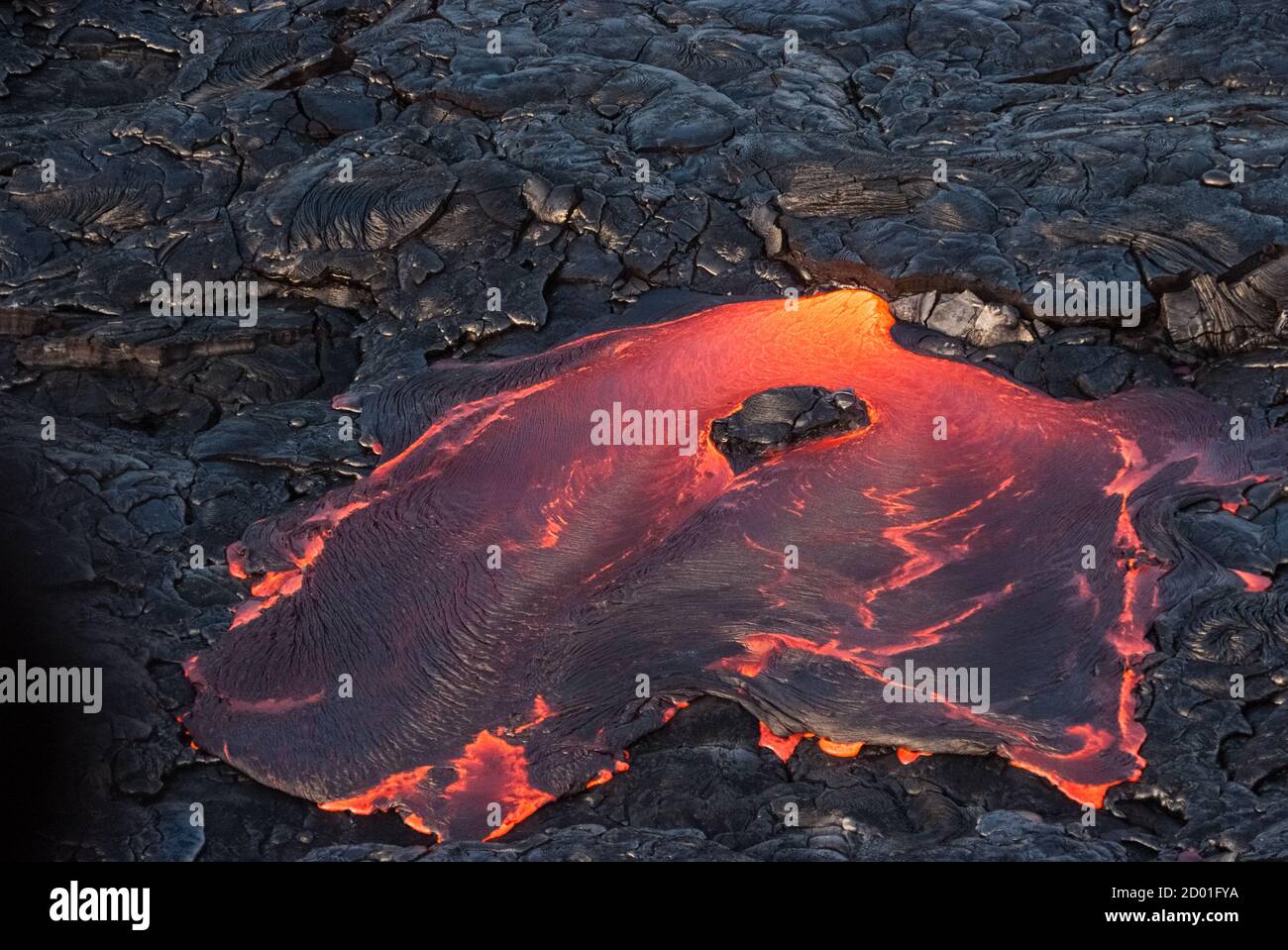 Hawaii Island volcano eruption Stock Photo Alamy