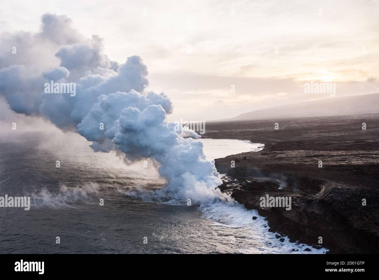 Hawaii Island volcano eruption Stock Photo - Alamy