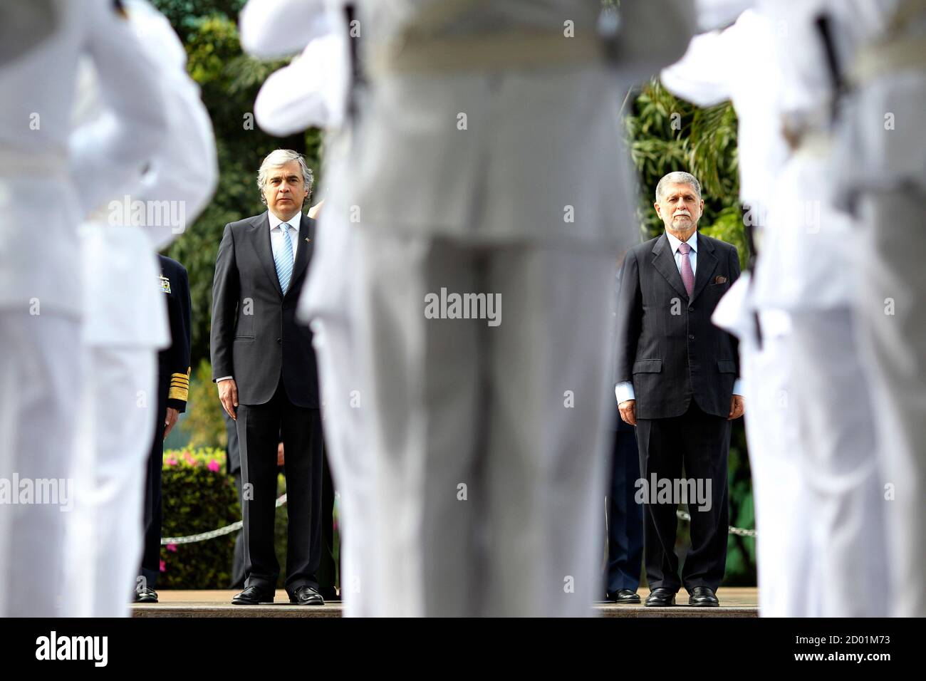 Brazil S Defence Minister Celso Amorim R And His Portuguese Counterpart Joao Pedro Aguiar Branco Attend An Honour Guard Ceremony Before Meeting At The Ministry Of Defense In Brasilia May 24 12 Reuters Ueslei Marcelio Brazil S Defence Minister Celso Amorim R And His Portuguese Counterpart Joao Pedro Aguiar Branco Attend An Honour Guard Ceremony Before Meeting At The Ministry Of Defense In Brasilia May 24 12 Reuters Ueslei Marcelio