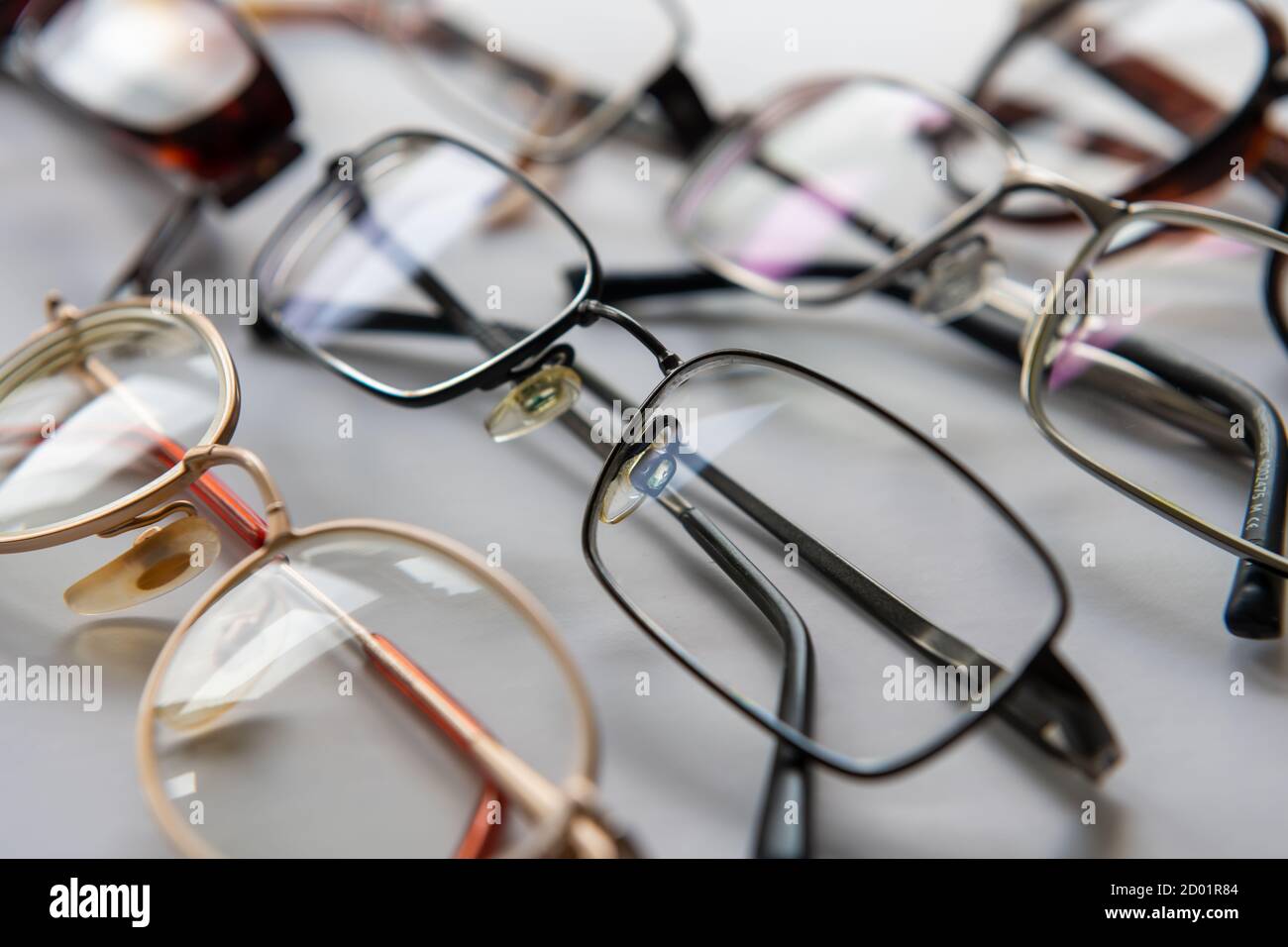 Prescription eye glasses. Stock Photo