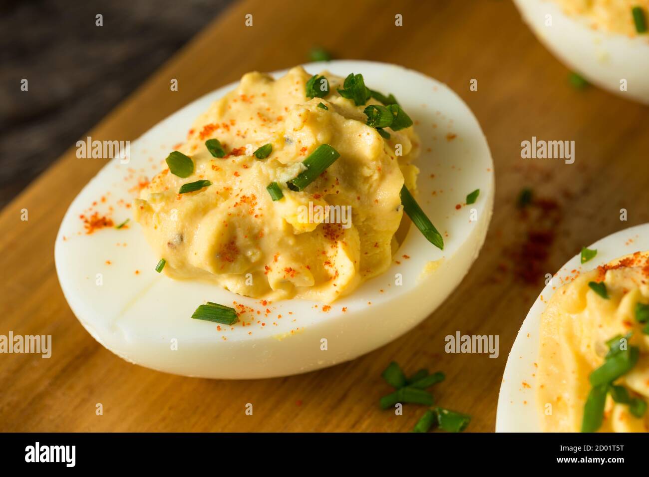 Hard boiled egg and paprika hires stock photography and images Alamy