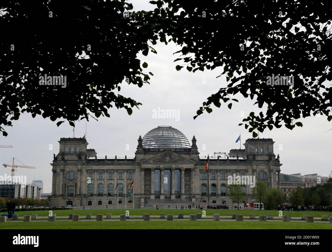 A General View Of The Reichstag The Seat Of The German Lower House Of Parliament Bundestag In Berlin September 22 2013 German Voters Looked Set To Hand Angela Merkel A Third Term