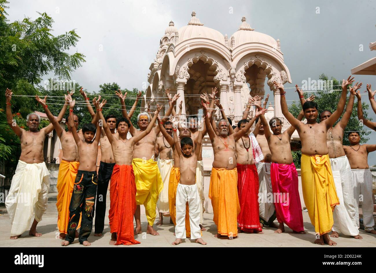 Group Of Brahmins High Resolution Stock Photography And Images Alamy Guess there's a whole big dictionary. https www alamy com brahmins or upper caste hindus wearing the janeu also called yagnopavit sacred thread perform prayers in a temple on the occasion of the raksha bandhan festival in the western indian city of ahmedabad august 24 2010 raksha bandhan an annual hindu festival celebrating the bond between sisters and brothers is being celebrated across the country today during the festival sisters tie a sacred thread rakhi around a brothers wrist for well being in return for their vow to protect the sisters reutersamit dave india tags society religion image378673699 html