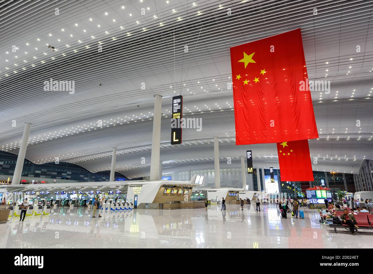 Guangzhou, China September 23, 2019 Baiyun International Airport