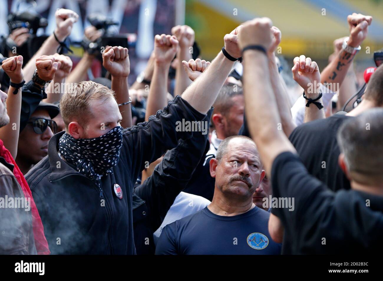 French Political Left Wing Members Raise Their Fists At The Saint Michel Fountain In Paris Where They Gather To Pay Homage To Clement Meric Who Died June 6 13 From Injuries After An Attack French Political Left Wing Members Raise Their Fists At The Saint Michel Fountain In Paris Where They Gather To Pay Homage To Clement Meric Who Died June 6 13 From Injuries After An Attack