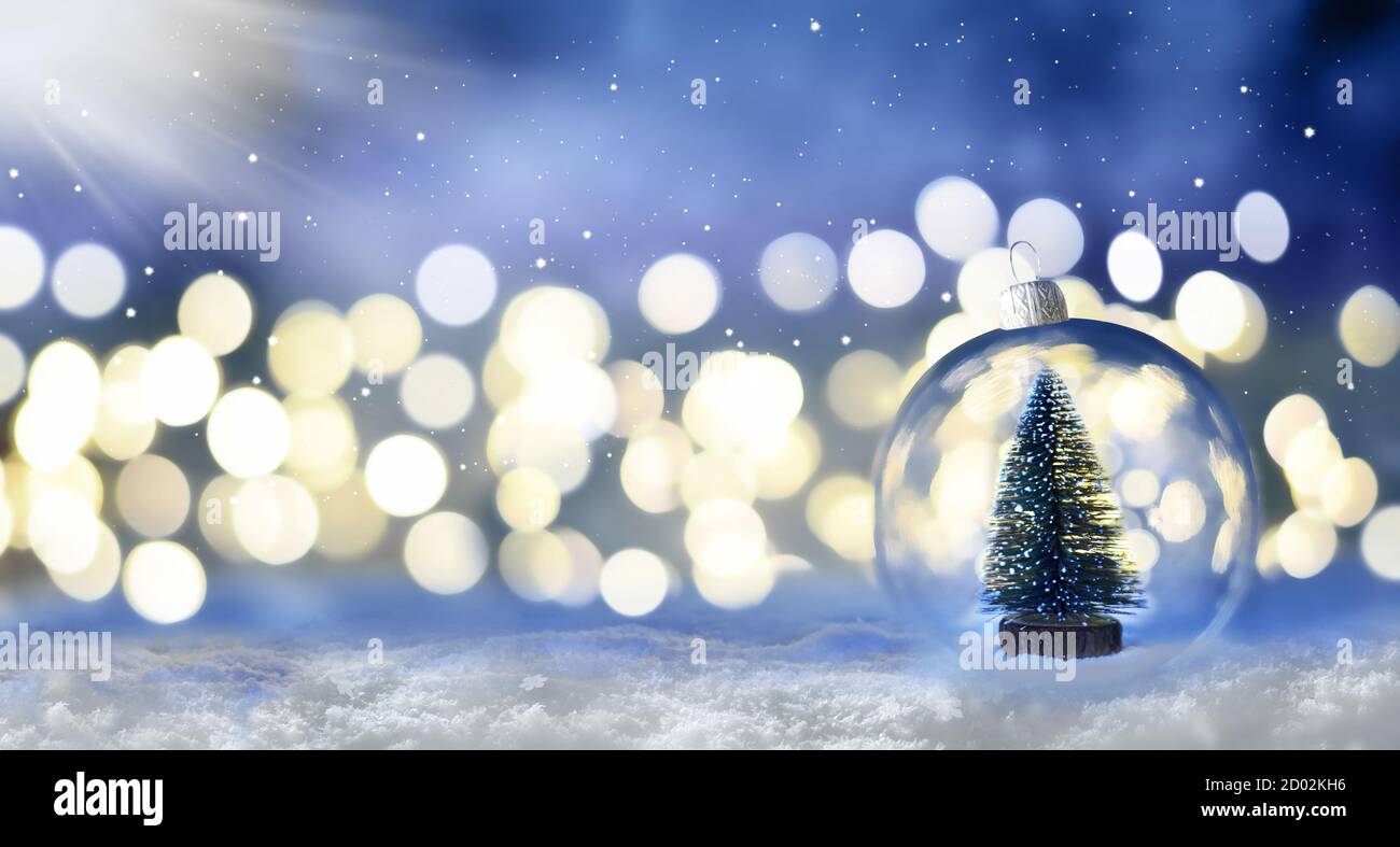 A Crystal Christmas tree Stock Photo - Alamy