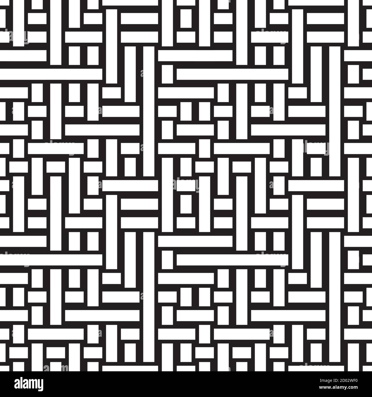 Seamless pattern with horizontal and vertical white bands Stock Vector