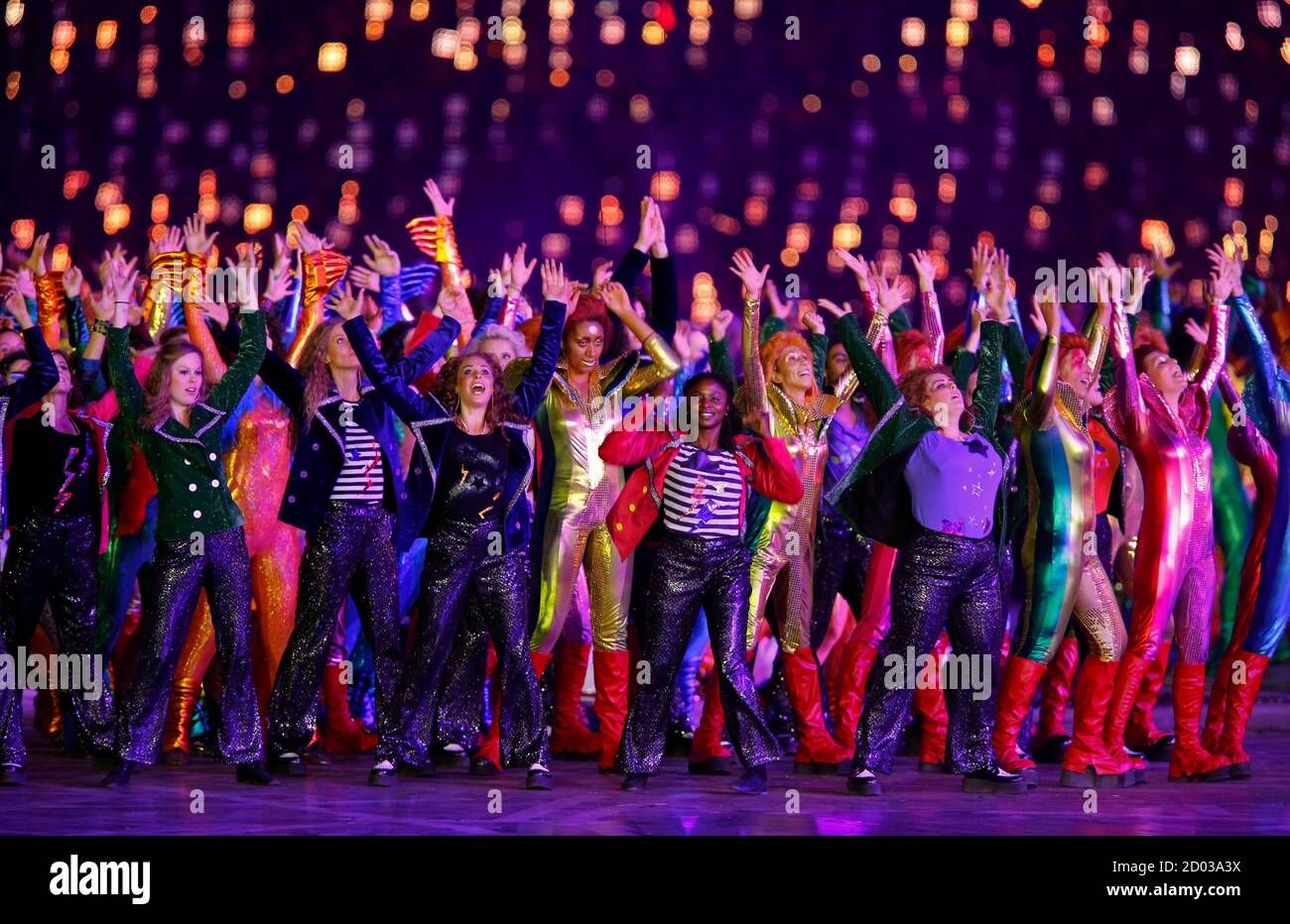 Performers london olympic games 2012 opening ceremony olympic stadium