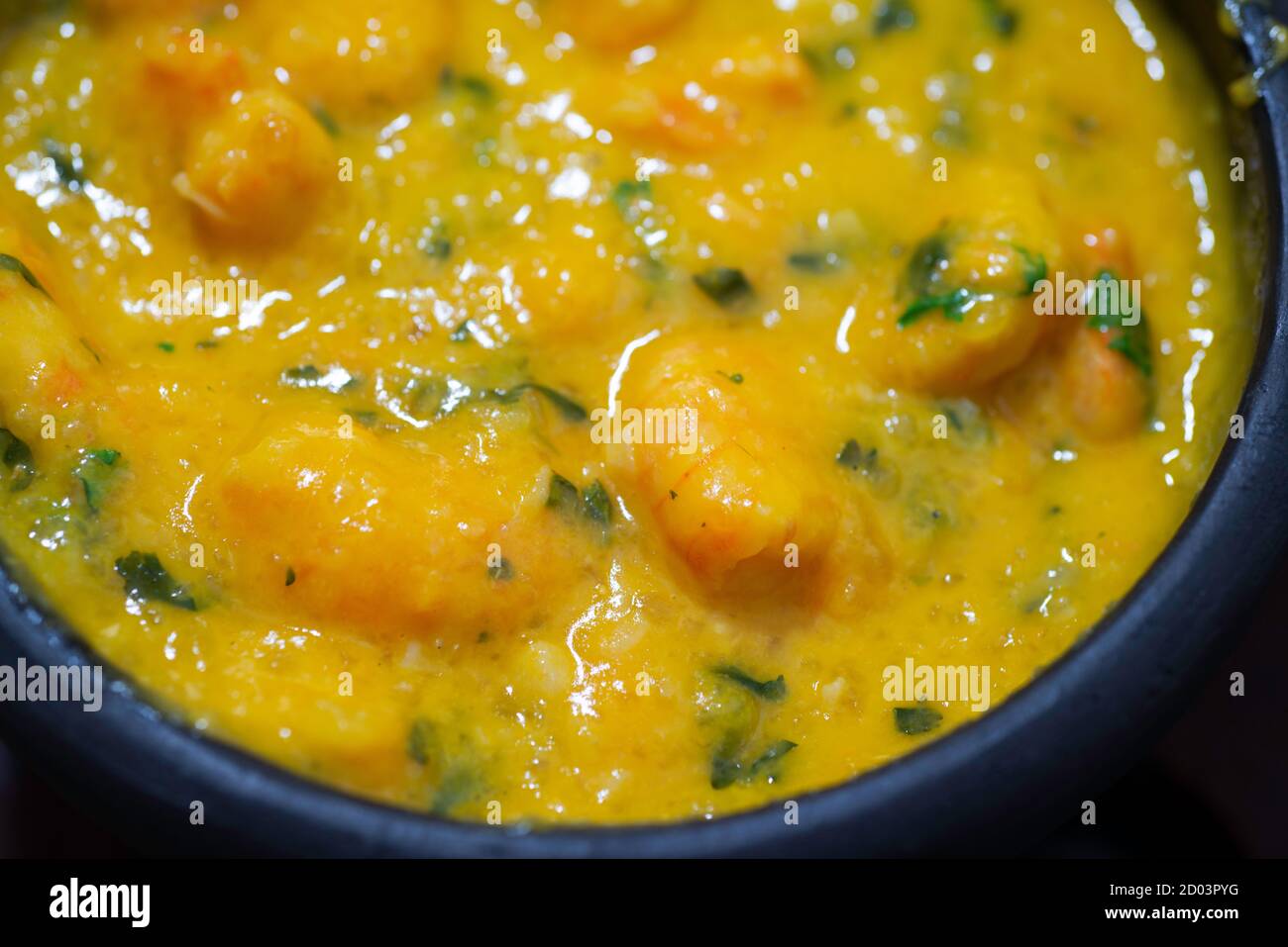 Shrimp bobó, Brazilian dish Stock Photo