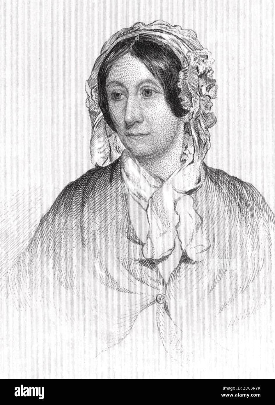 MARY SOMERVILLE (1780-1872) Scottish science writer and polymath Stock Photo