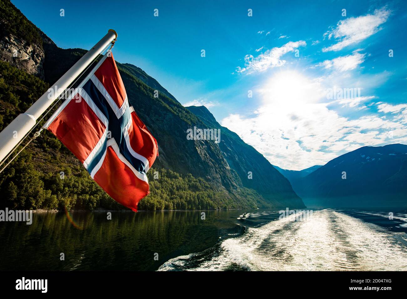 Panoramic And Drone Landscape Of Geiranger Fjords, Geirangerfjord ...