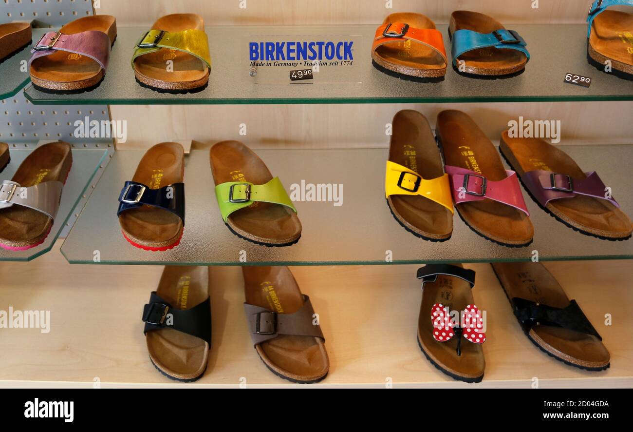 A Birkenstock shoe shop is pictured in Dortmund August 27, 2013.  REUTERS/Ina Fassbender (GERMANY - Tags: SOCIETY Stock Photo - Alamy
