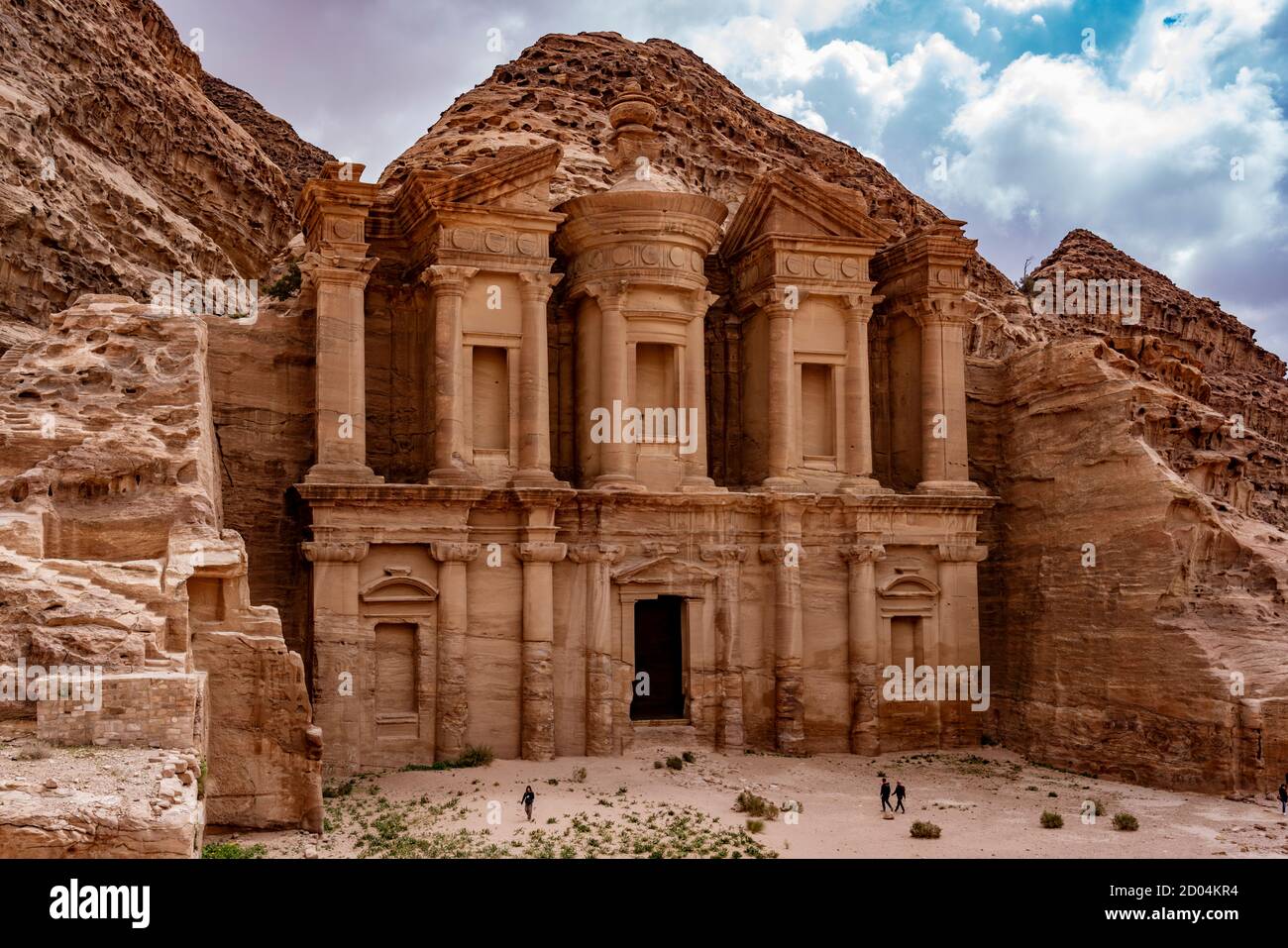 The Treasury at Petra Ruins in Jordan Stock Photo - Alamy