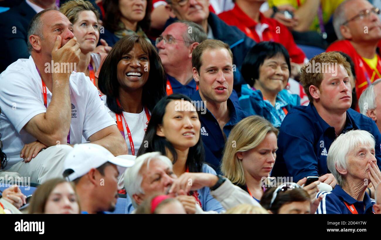 Steve Redgrave A Retired British Rower Who Won Gold Medals At Five Consecutive Olympic Games Denise Lewis Who Won The Gold Medal In The Heptathlon At The 2000 Sydney Olympics Prince William