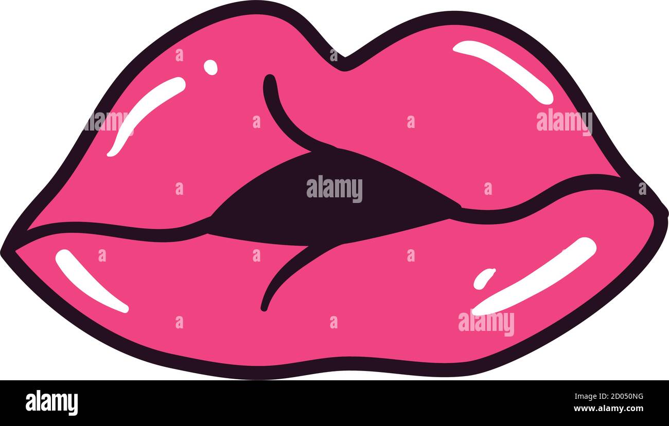 Female Comic Lips