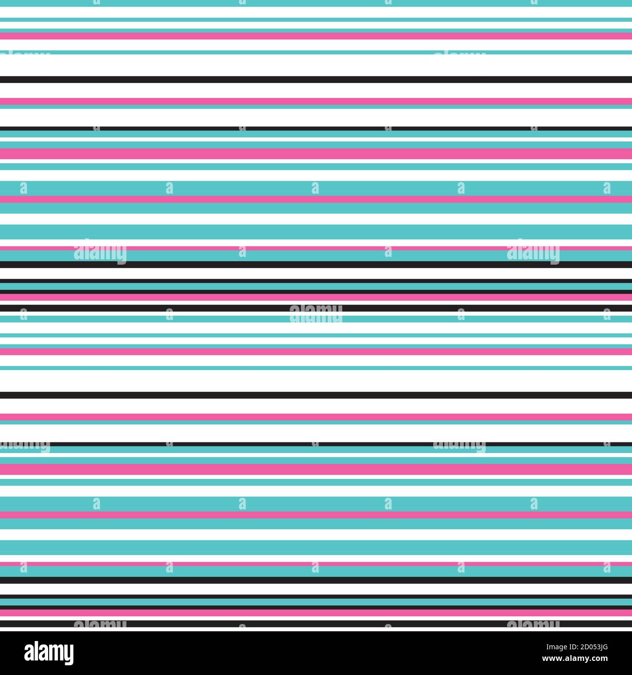 Seamless pattern with horizontal colored lines Stock Vector