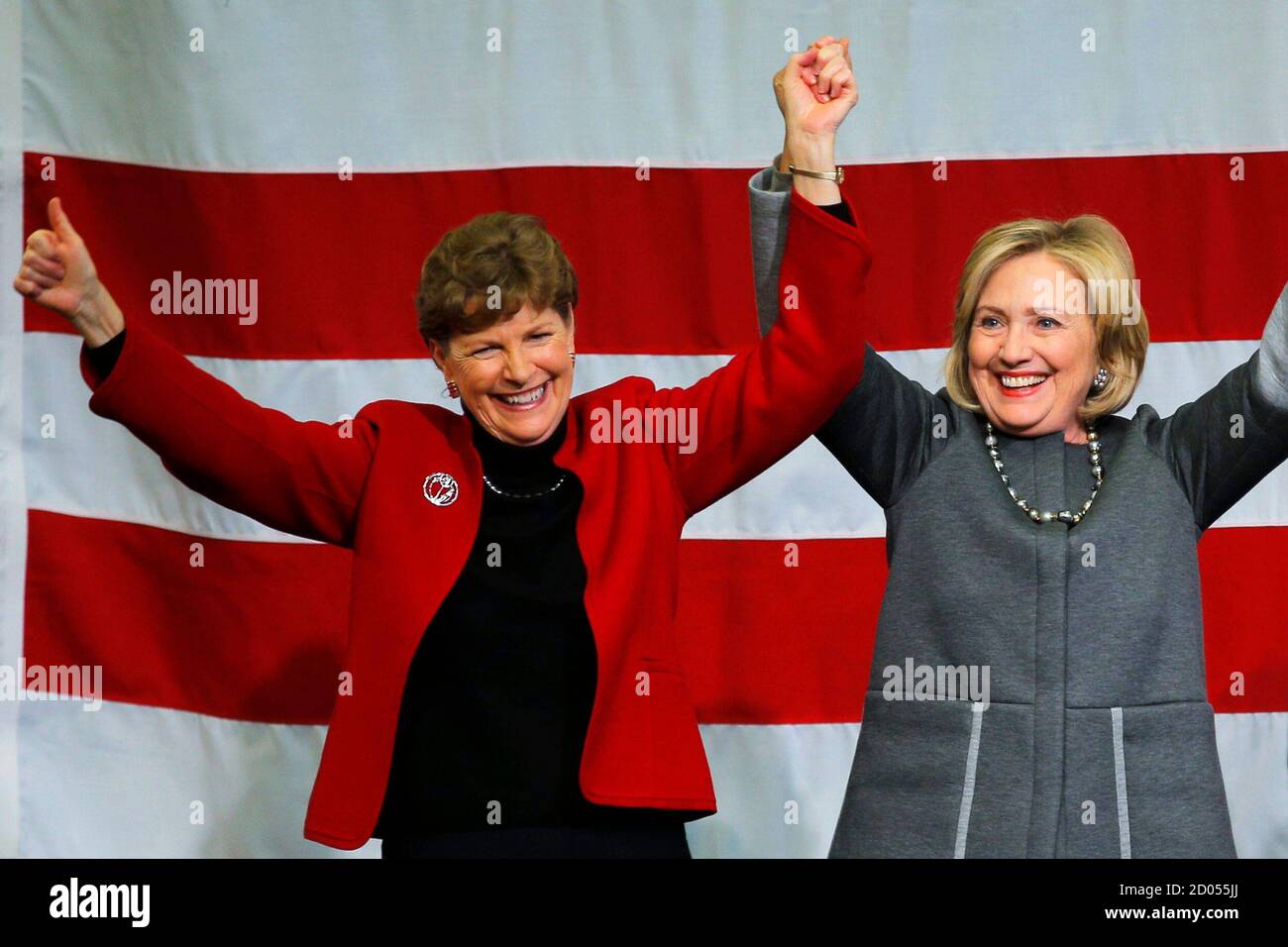 Former United States Secretary Of State Hillary Clinton R Joins U S Senator Jeanne Shaheen D Nh At A Re Election Campaign Rally For Senator Shaheen In Nashua New Hampshire November 2 14 Republican Scott Former United States Secretary Of State Hillary Clinton R Joins U S Senator Jeanne Shaheen D Nh At A Re Election Campaign Rally For Senator Shaheen In Nashua New Hampshire November 2 14 Republican Scott