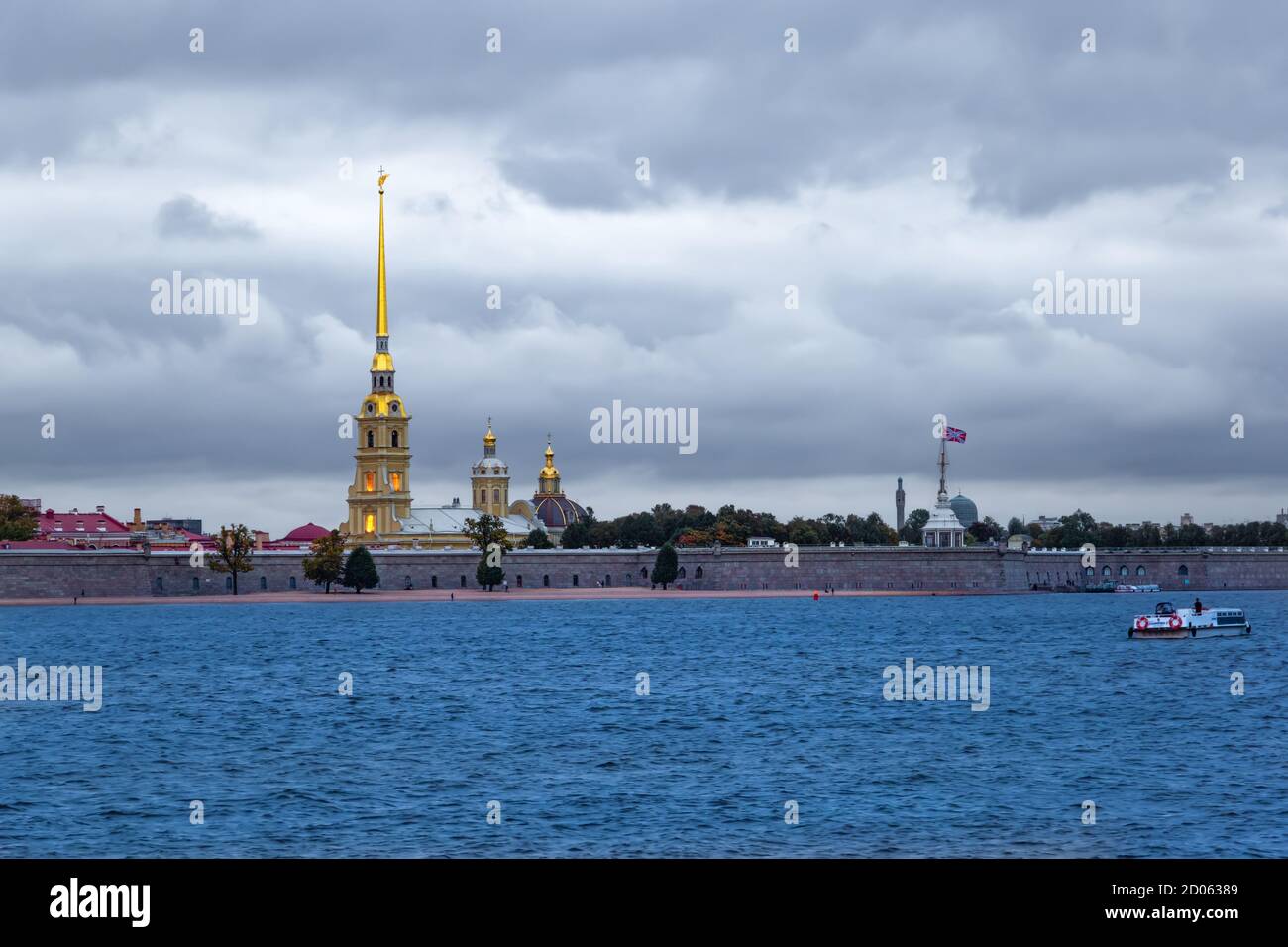 Peter and Paul Fortress, St. Petersburg, Russia Stock Photo