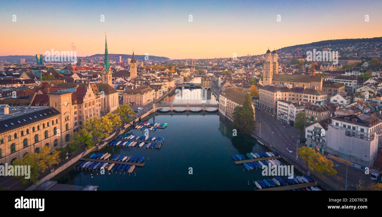 Zuerich aerial hi-res stock photography and images - Alamy