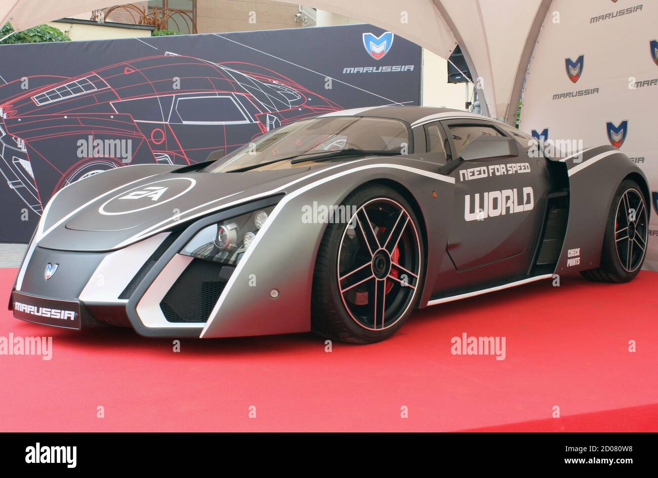 A Marussia B2 Sports Car Is Displayed During A Presentation In Moscow July 3 12 Marussia Motors Is The First Russian Manufacturer Of Premium Class Vehicles Reuters Yana Soboleva Russia s Transport