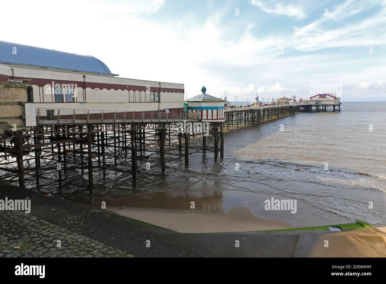 The North Pier at Blackpool, Lancashire, England, UK Stock Photo