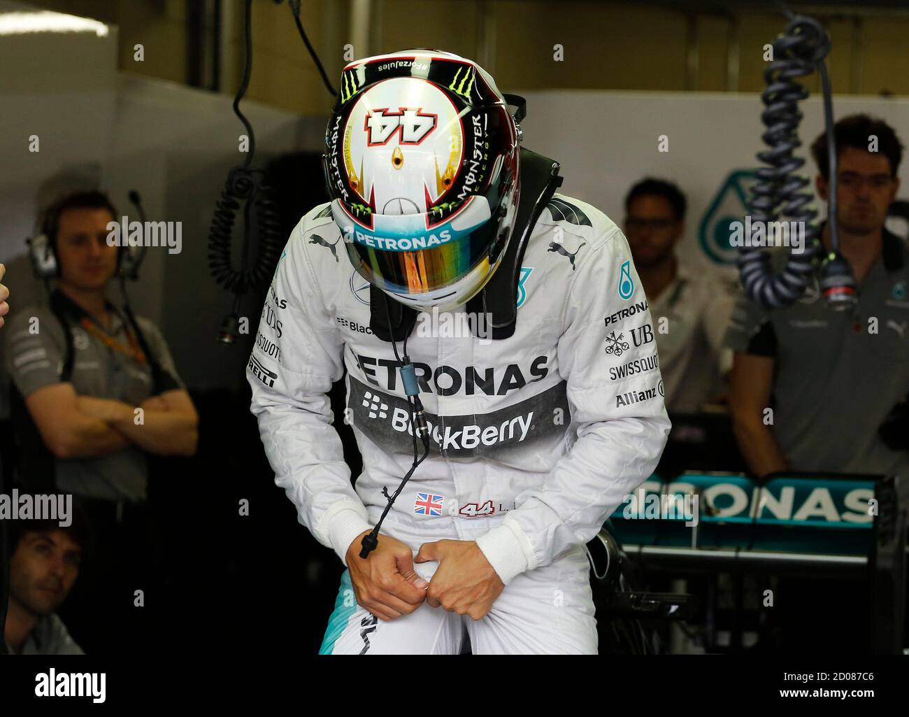 Formula One Race Suit High Resolution Stock Photography And Images Alamy
