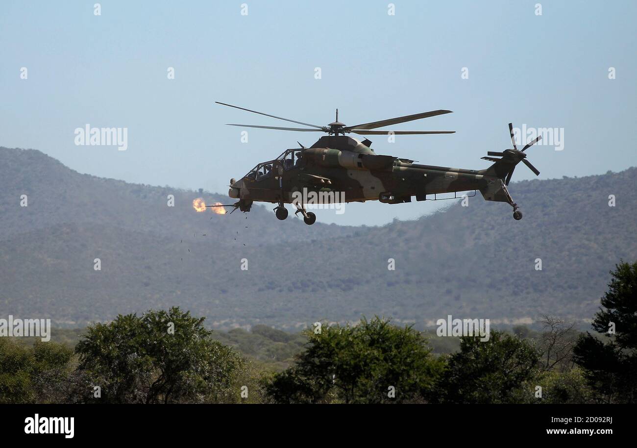 Rooivalk helicopter hi-res stock photography and images - Alamy