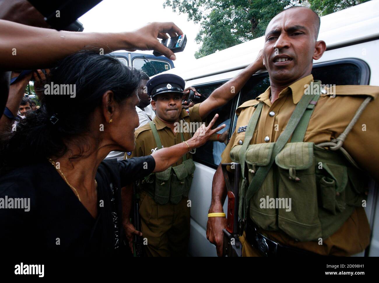 A supporter of jailed former army Chief 