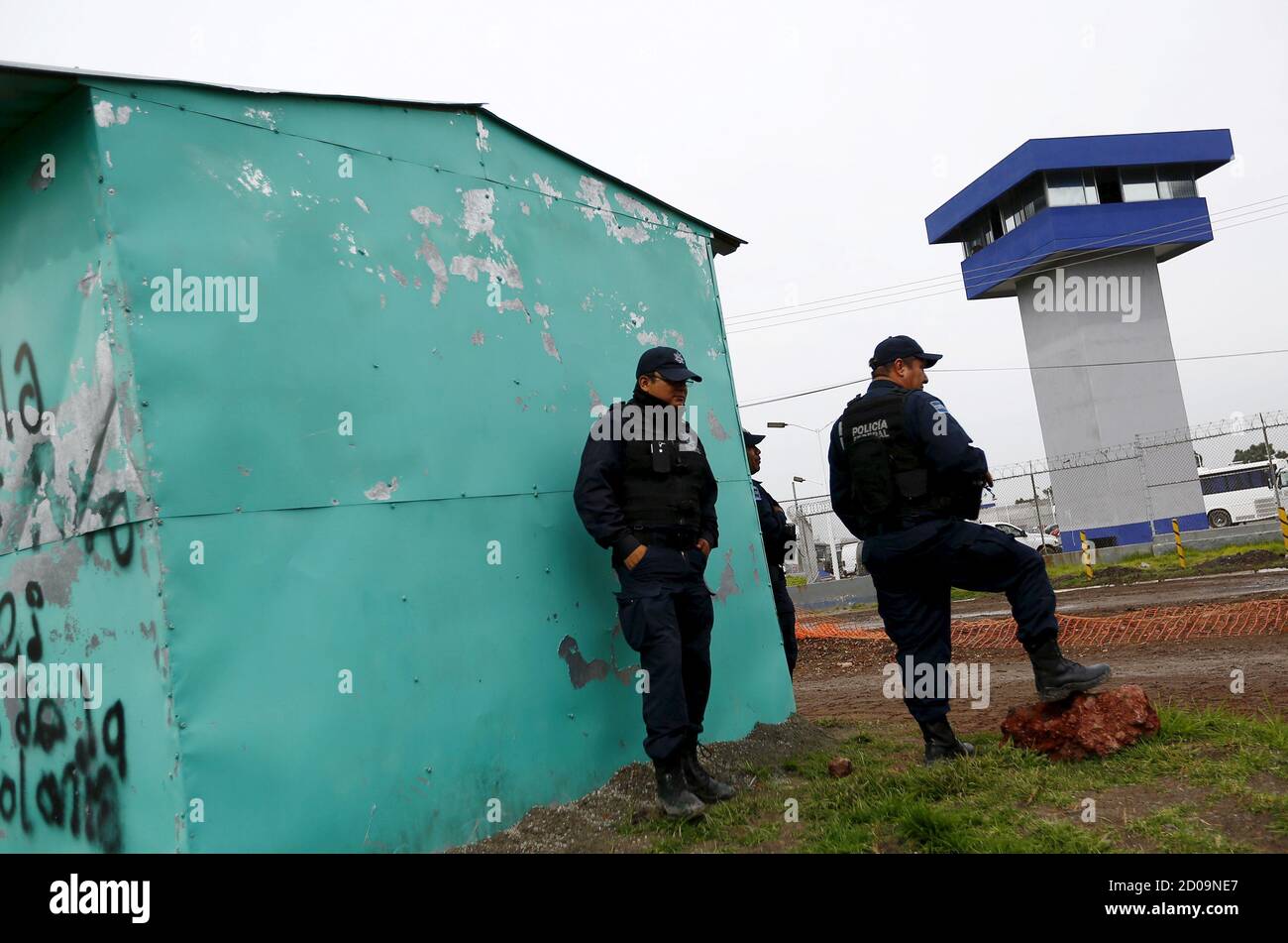 Maximum security prison from outside hires stock photography and