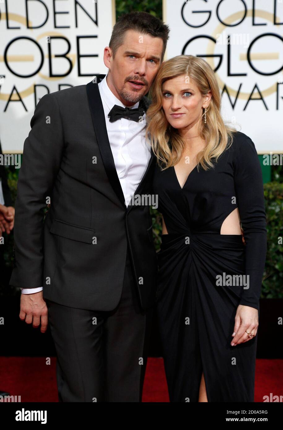 Ethan hawke and wife ryan hawke hires stock photography and images Alamy