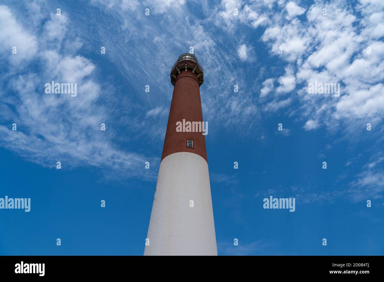 The beautiful architecture of the Barnegat Lighthouse Stock Photo Alamy