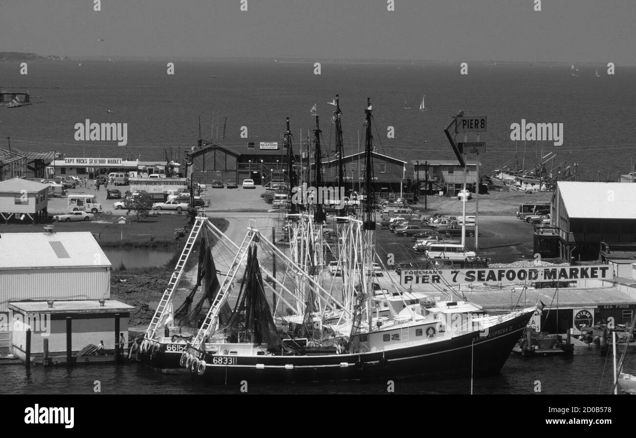 Seabrook Texas historic landmarks from 1970 Stock Photo Alamy