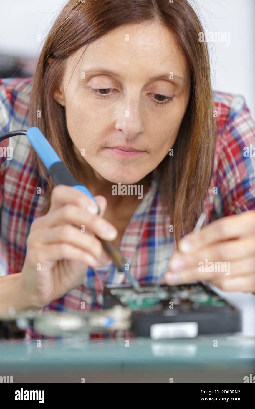 hard drive repair and data recovery Stock Photo Alamy