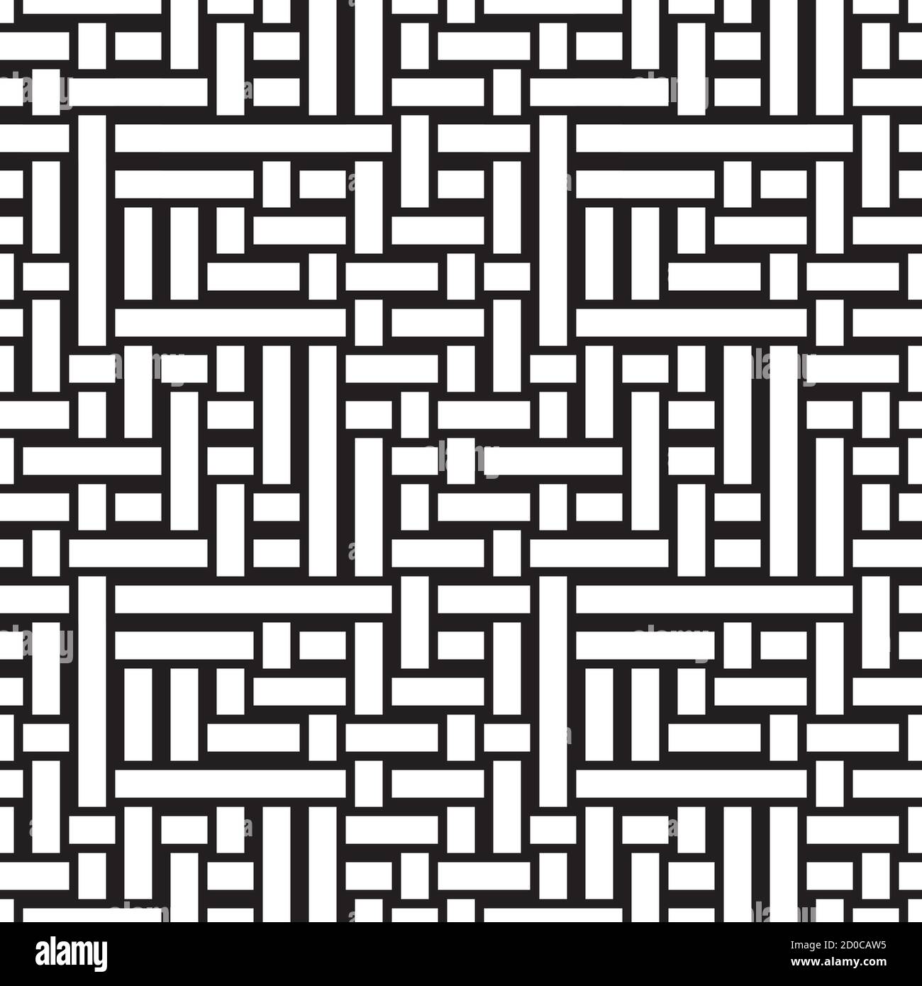 Seamless pattern with horizontal and vertical white bands Stock Vector