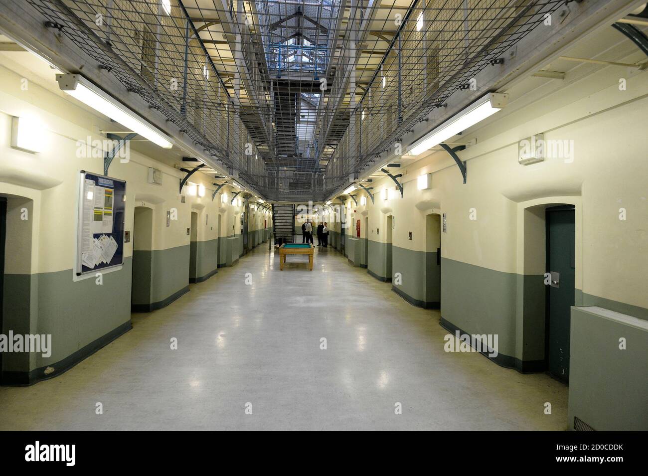 A general view shows C wing at Wormwood Scrubs prison in London, October 22, 2012.   REUTERS/Paul Hackett  (BRITAIN - Tags: CRIME LAW) Stock Photo