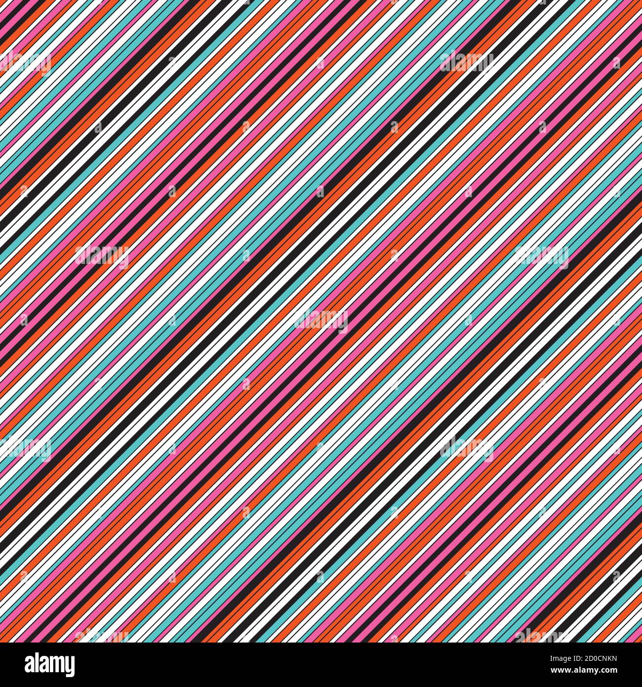Seamless pattern with oblique colored lines Stock Vector Image & Art ...
