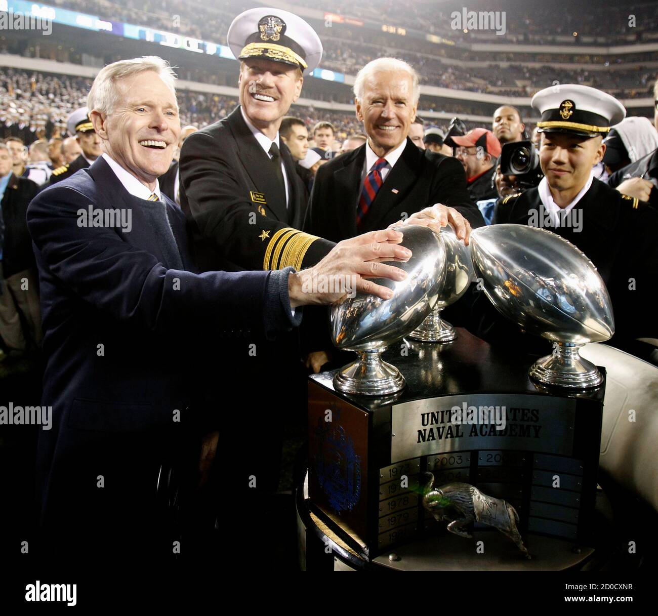 Army navy football trophy hi-res stock photography and images - Alamy