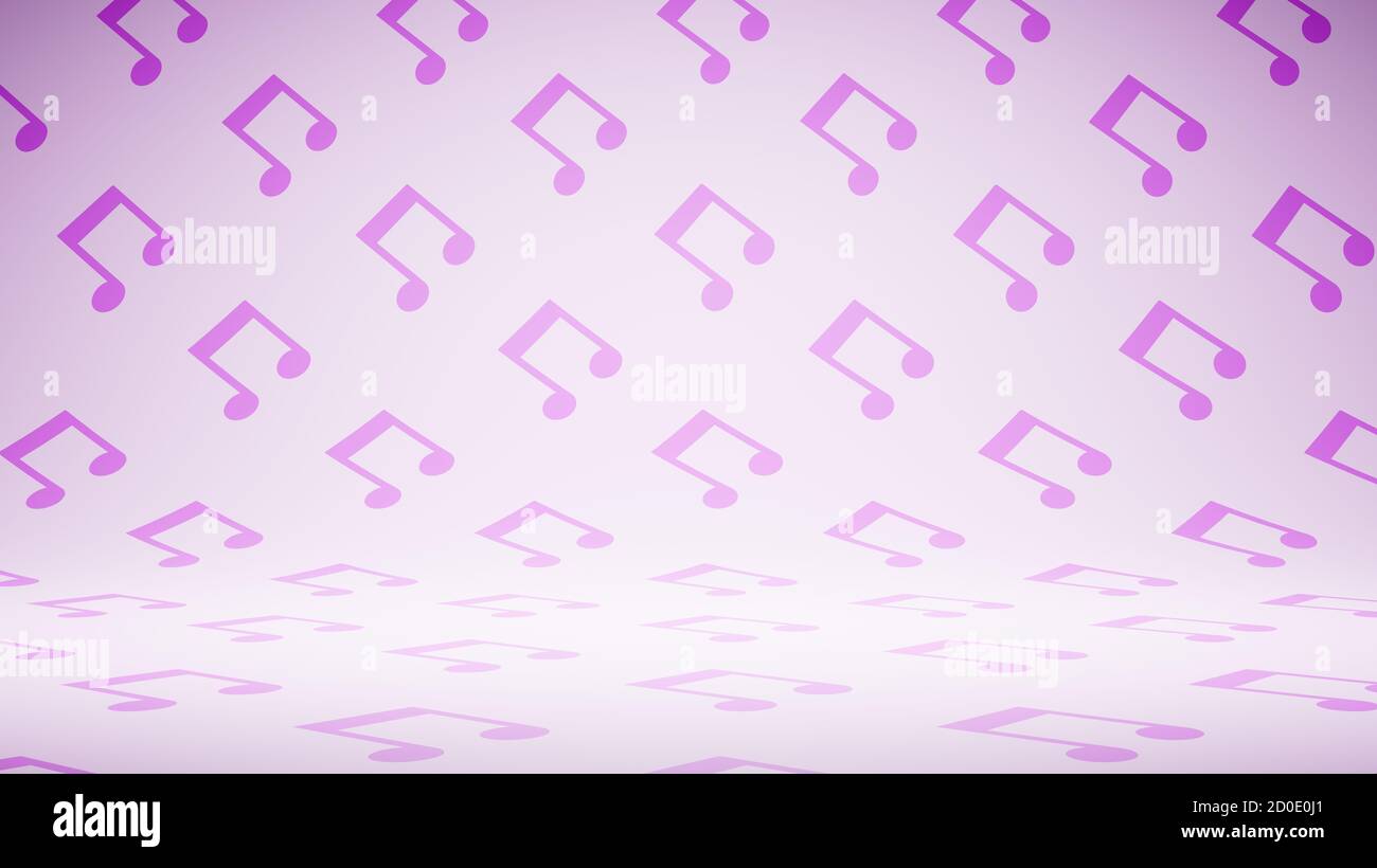 Empty Blank Musical Notes Shape Pattern Studio Background Stock Photo ...