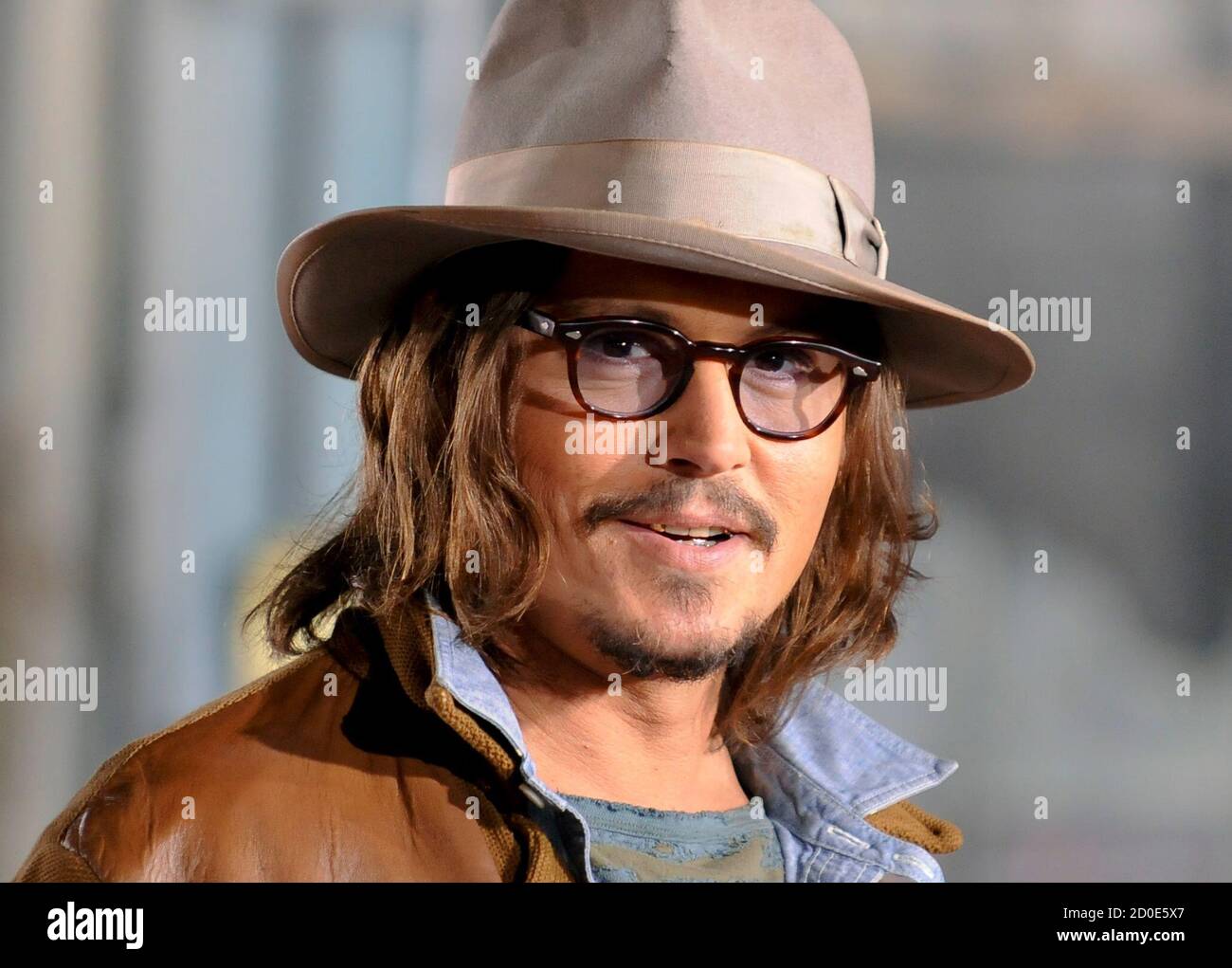 Cast member Johnny Depp, who voices the titular character Cast member Johnny Depp, who voices the titular character