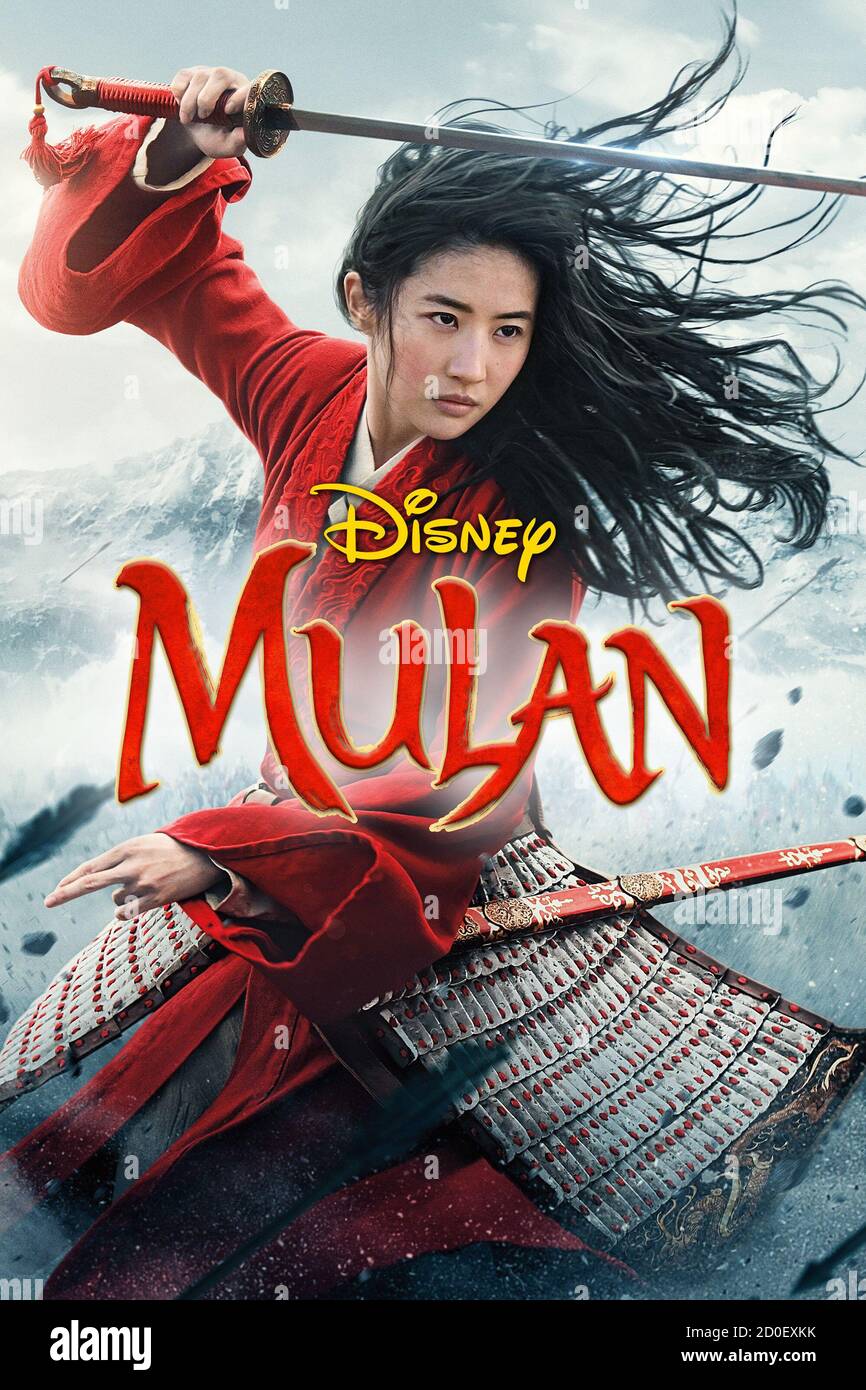 RELEASE DATE: September 4, 2020 TITLE: Mulan STUDIO: Walt Disney Pictures DIRECTOR: Niki Caro PLOT: A young Chinese maiden disguises herself as a male warrior in order to save her father. STARRING: YIFEI LIU as Mulan. (Credit Image: © Walt Disney Pictures/Entertainment Pictures) Stock Photo