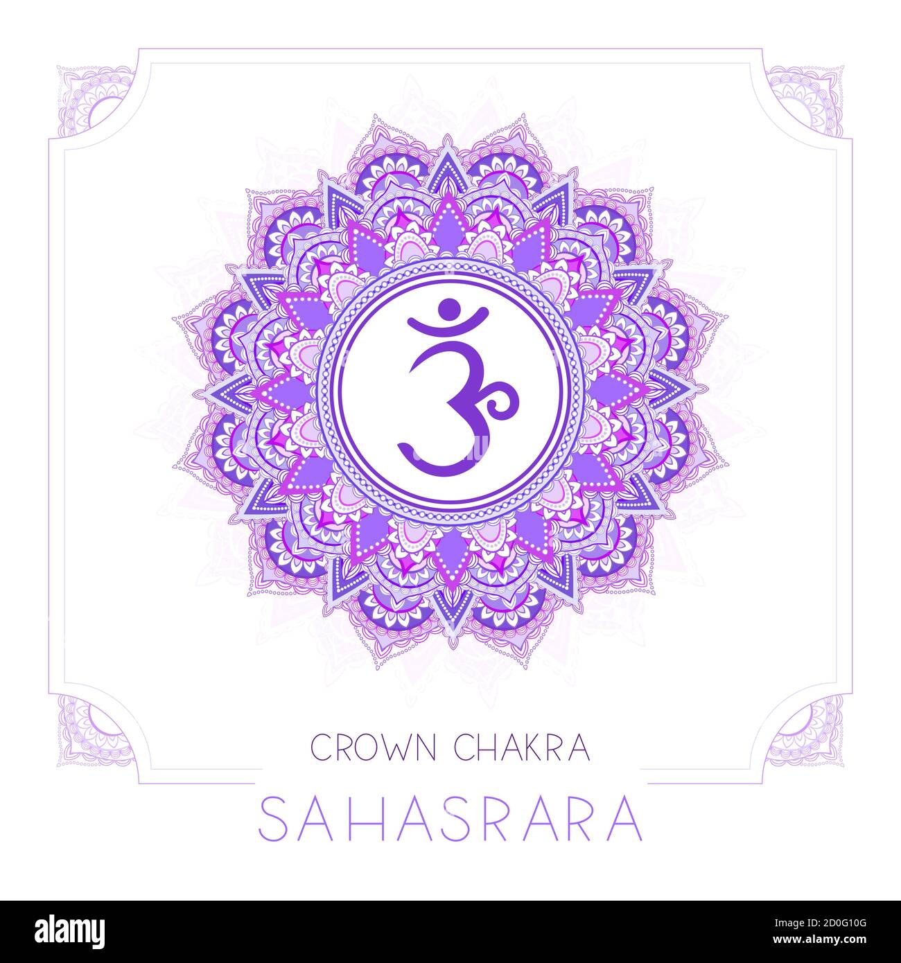 Sahasrara Crown Chakra Mandala Stencil Craft Supplies Tools Stencils Deshpandefoundationindia Org