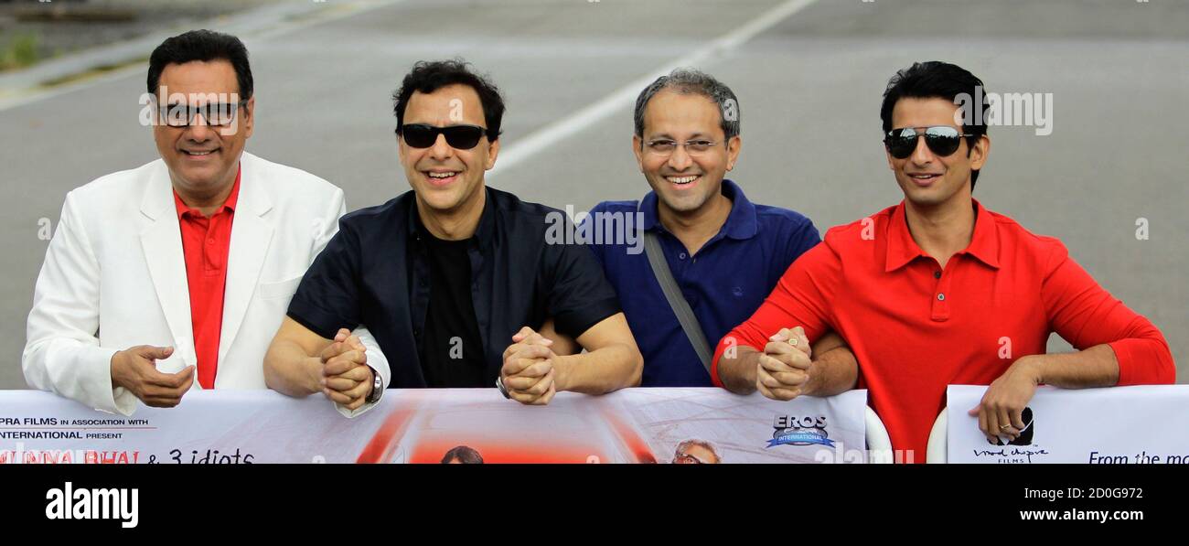 Vidhu Vinod Chopra High Resolution Stock Photography And Images Alamy A love story , munna bhai film series. https www alamy com actors sharman joshi r and boman irani l director rajesh mapuskar 2nd r and producer vidhu vinod chopra join hands as they greet the media before a photo call for their upcoming bollywood movie ferrari ki sawaari at the singapore f1 pit building june 9 2012 reuterstim chong singapore tags entertainment image378986582 html