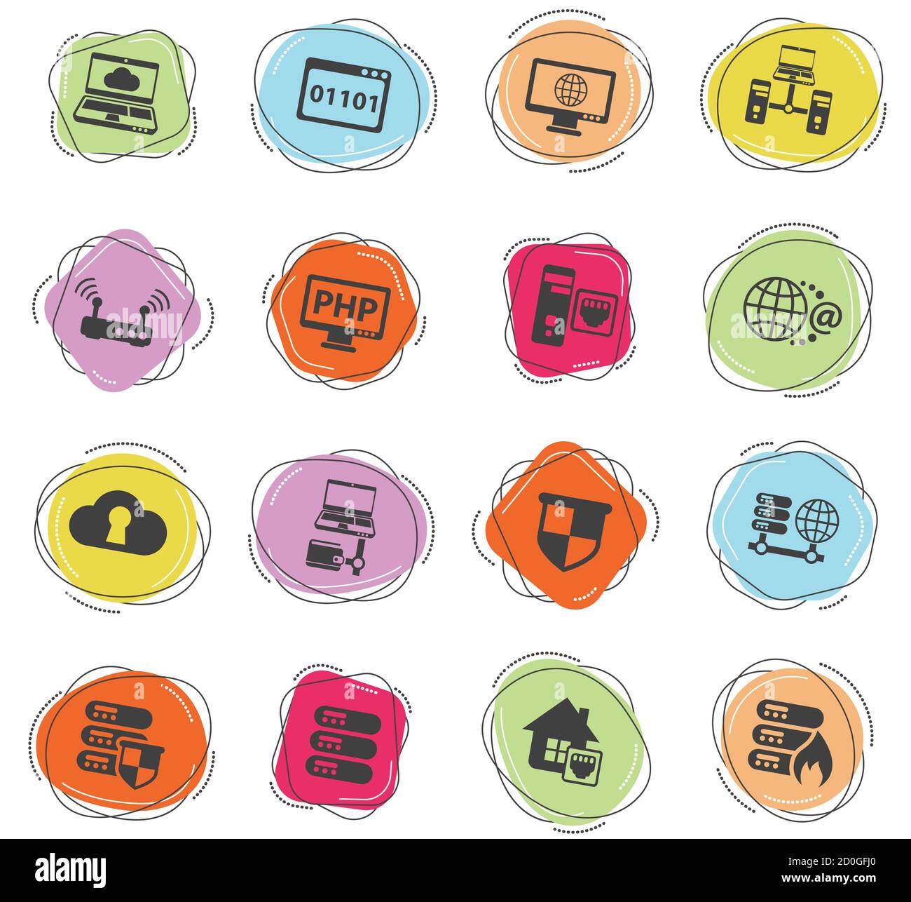 Firewall link Stock Vector Images - Alamy