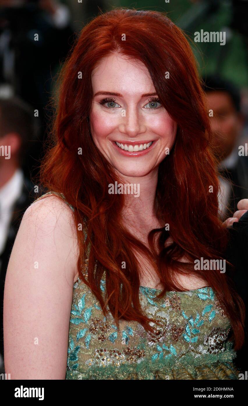 Actress Bryce Dallas Howard arrives on the red carpet for the screening of  the film 