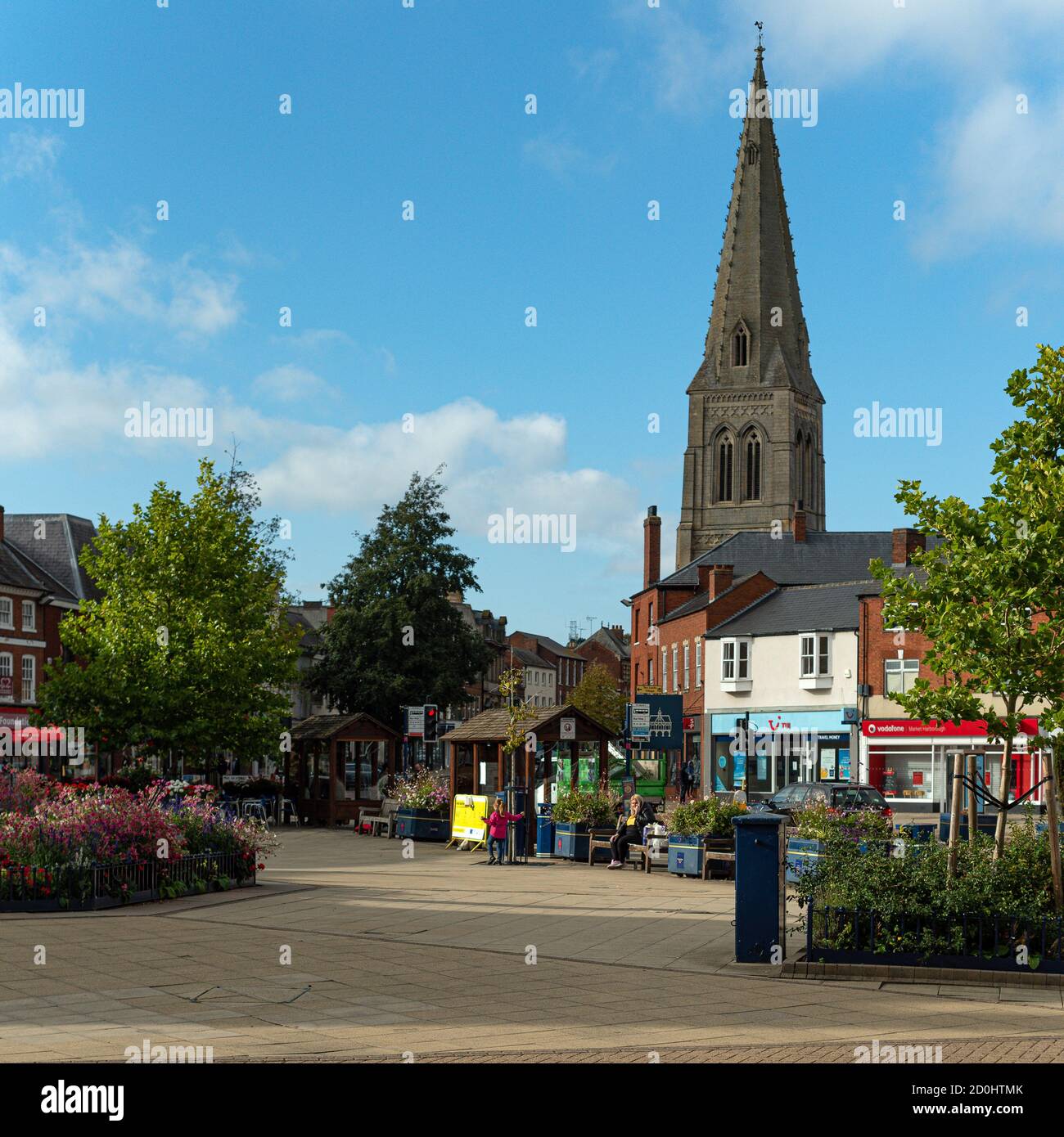 Market harborough town centre hires stock photography and images Alamy