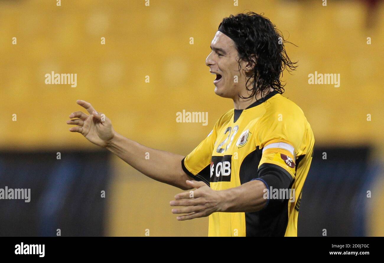 Qatar S C Player Sebastian Soria Celebrates After Scoring Against Al Rayyan During Their Emir Qatar Cup Soccer Match In Doha May 7 11 Reuters Fadi Al Assaad Qatar s Sport Soccer Stock Photo Qatar S C Player Sebastian Soria Celebrates After Scoring Against Al Rayyan During Their Emir Qatar Cup Soccer Match In Doha May 7 11 Reuters Fadi Al Assaad Qatar s Sport Soccer Stock Photo