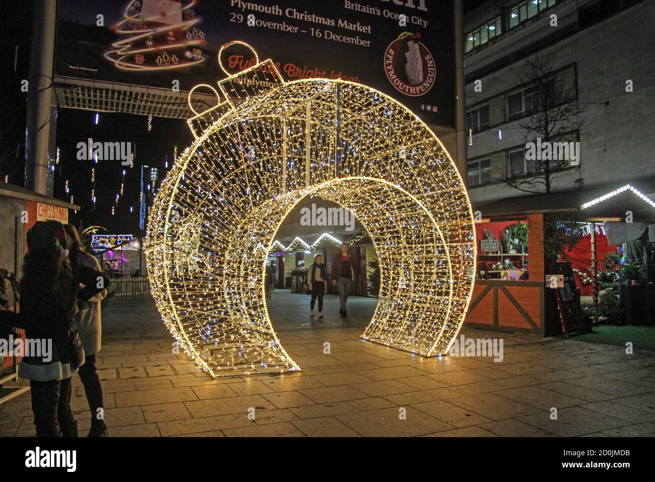 Plymouth christmas market hires stock photography and images Alamy