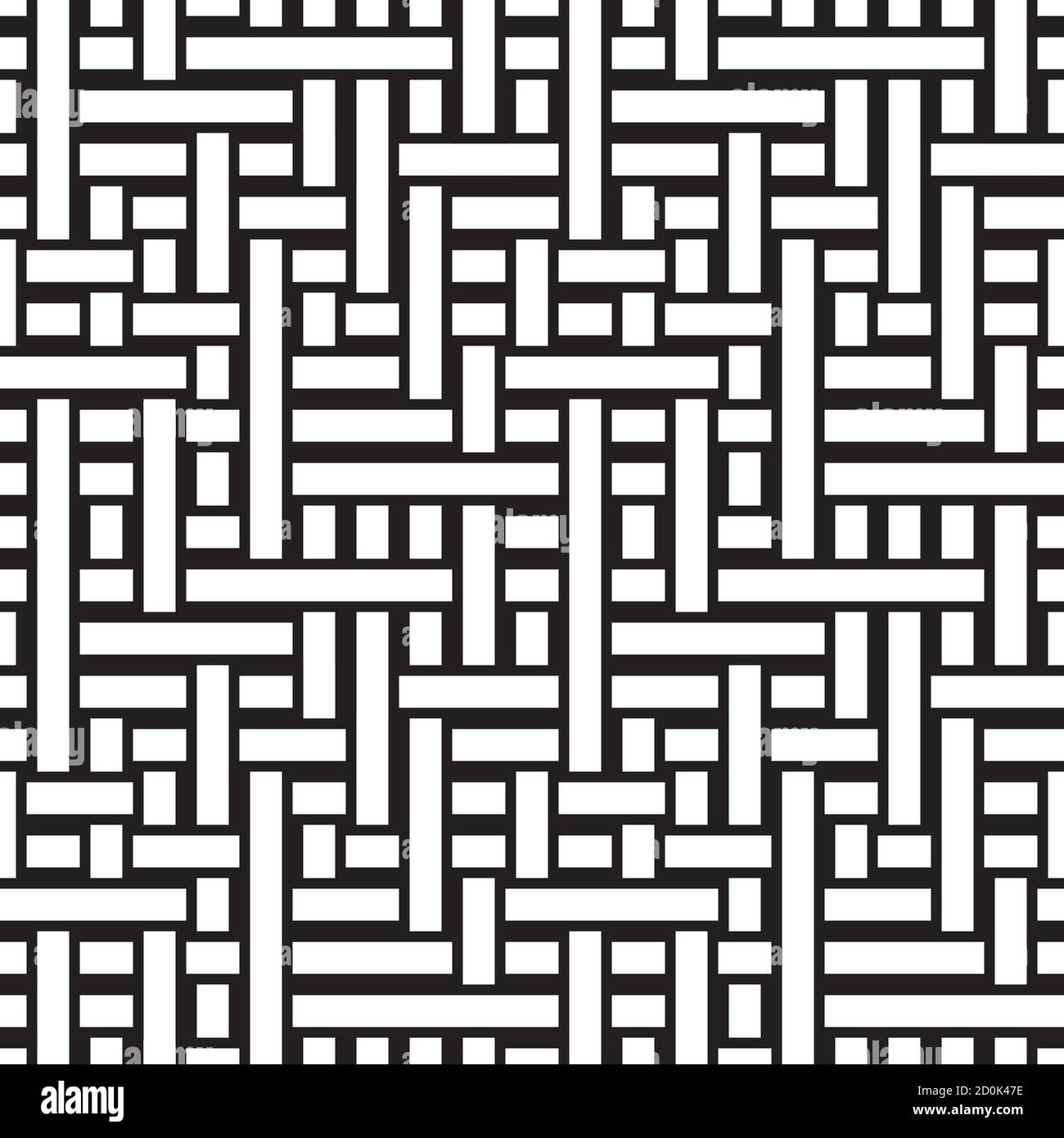 Seamless pattern with horizontal and vertical white bands Stock Vector