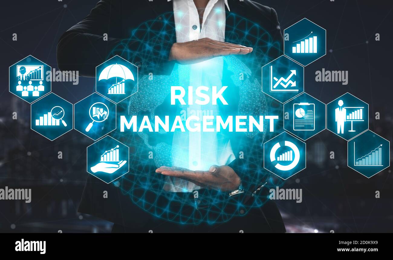 Risk Management And Assessment For Business Investment Concept. Modern ...