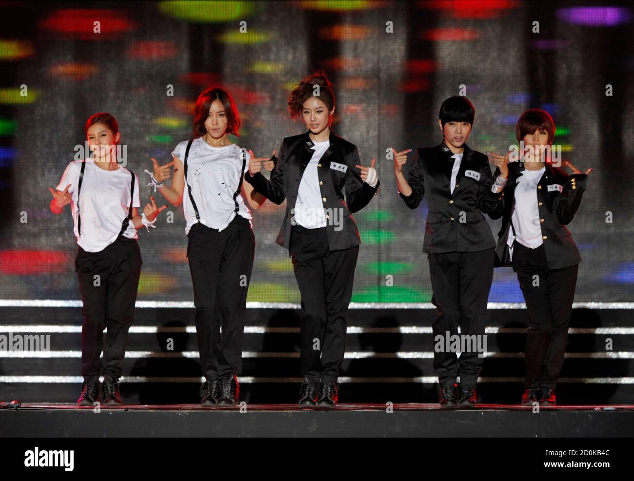 K Pop Idol Group T Ara Performs At The Hallyu Korean Wave Dream Festival In Gyeongju Southeast Of Seoul October 3 2011 Reuters Lee Jae Won South Korea Tags Entertainment Stock Photo Alamy
